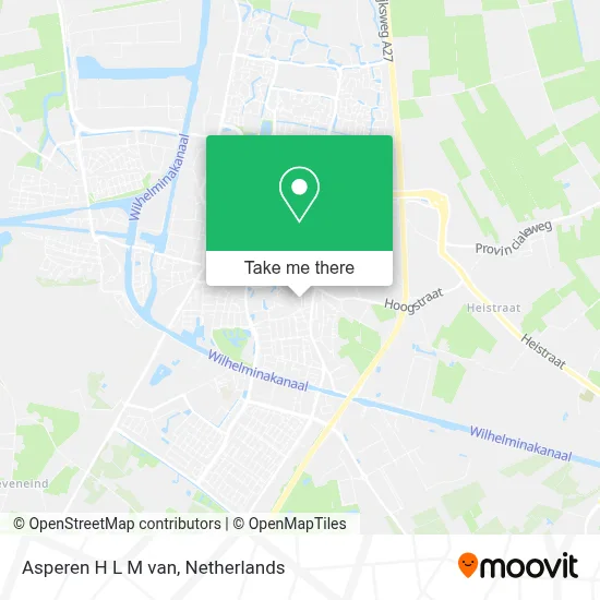 Asperen H L M van map