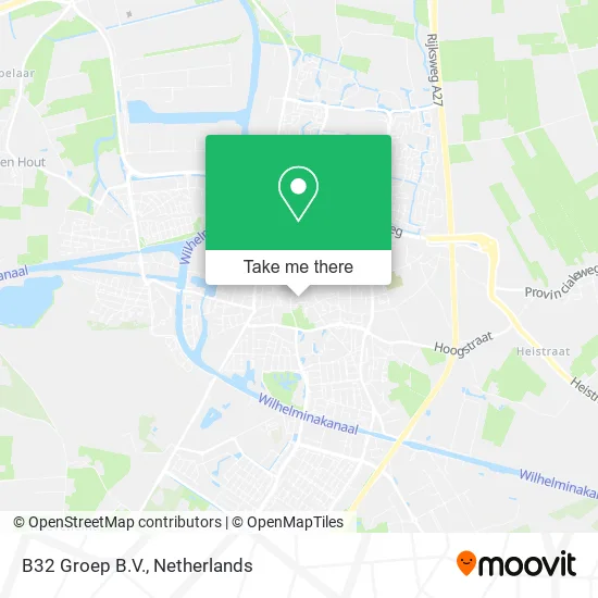 B32 Groep B.V. Karte