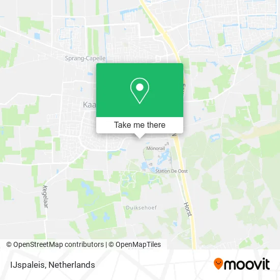 IJspaleis map