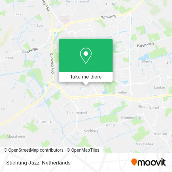 Stichting Jazz map