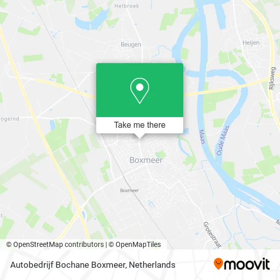 Autobedrijf Bochane Boxmeer Karte