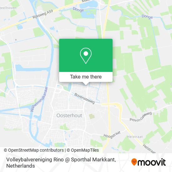 Volleybalvereniging Rino @ Sporthal Markkant map