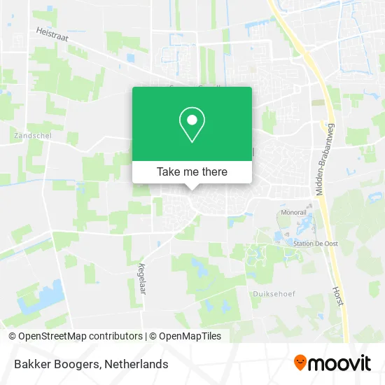 Bakker Boogers map
