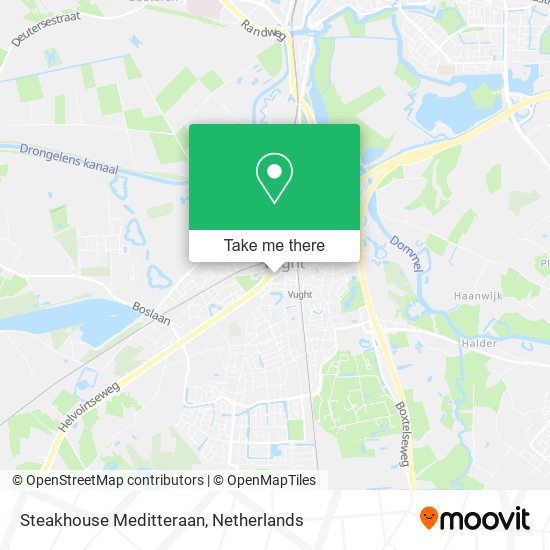 Steakhouse Meditteraan map