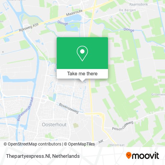 Thepartyexpress.Nl map