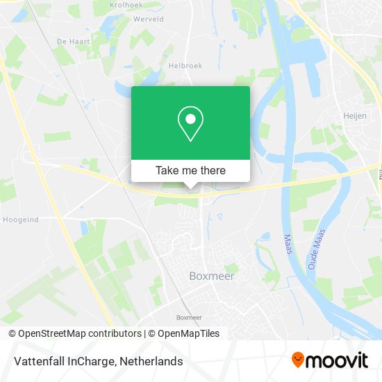 Vattenfall InCharge map