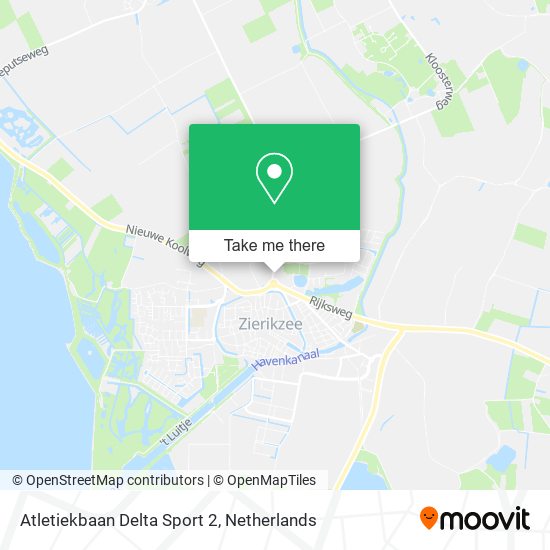 Atletiekbaan Delta Sport 2 map