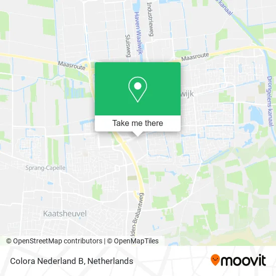 Colora Nederland B map