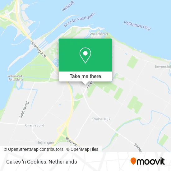 Cakes 'n Cookies map