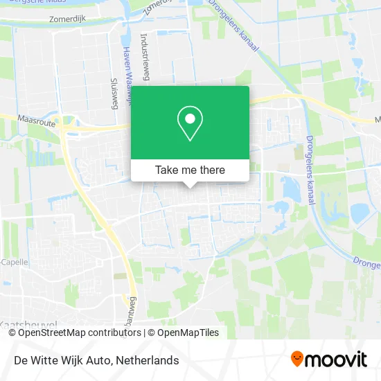 De Witte Wijk Auto map