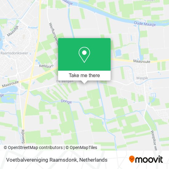 Voetbalvereniging Raamsdonk map
