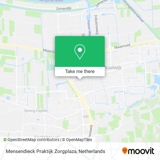 Mensendieck Praktijk Zorgplaza map