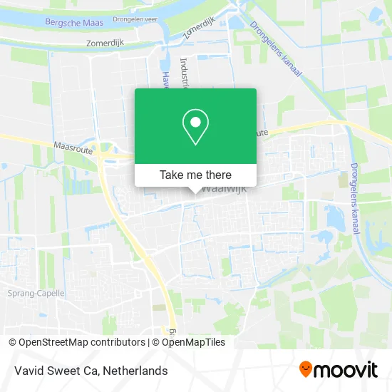 Vavid Sweet Ca map