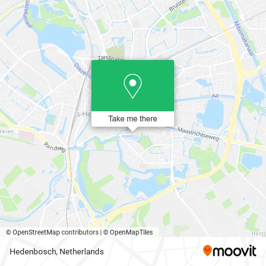 Hedenbosch map