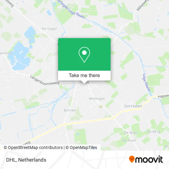 DHL map