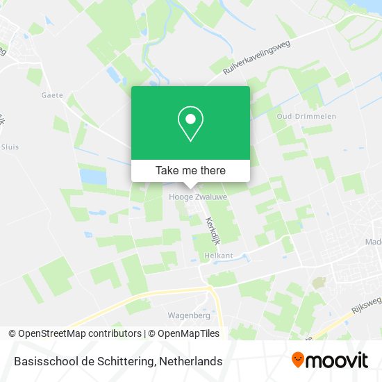 Basisschool de Schittering map