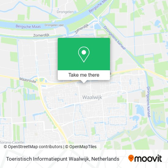 Toeristisch Informatiepunt Waalwijk map