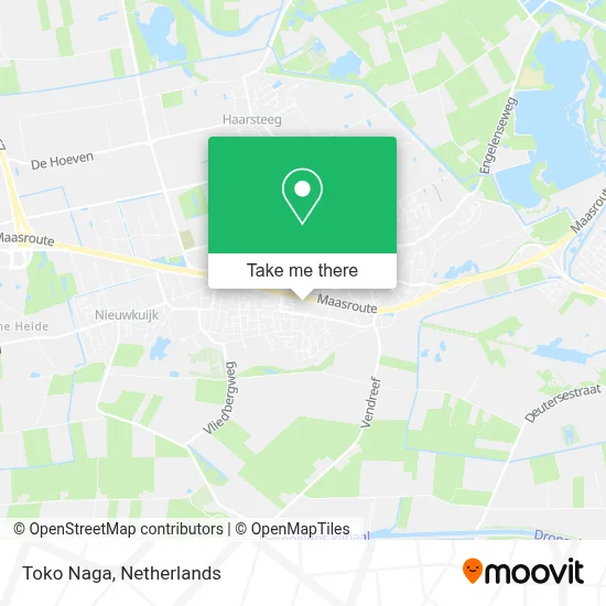 Toko Naga map