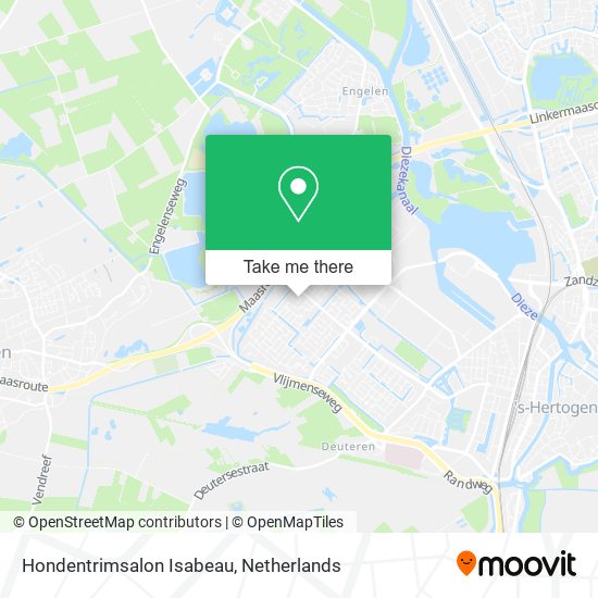 Hondentrimsalon Isabeau map