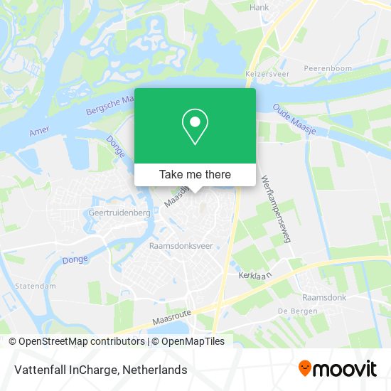 Vattenfall InCharge map