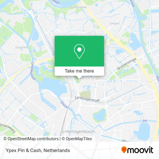 Ypex Pin & Cash map