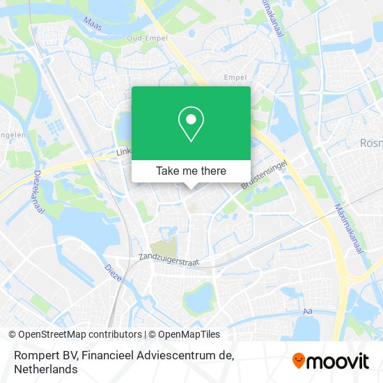 Rompert BV, Financieel Adviescentrum de map