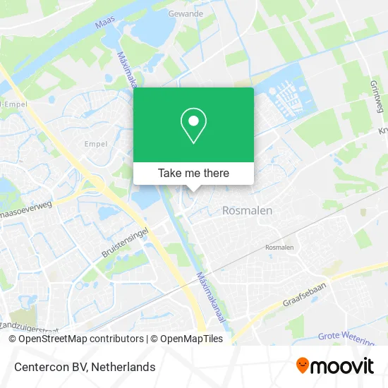 Centercon BV map