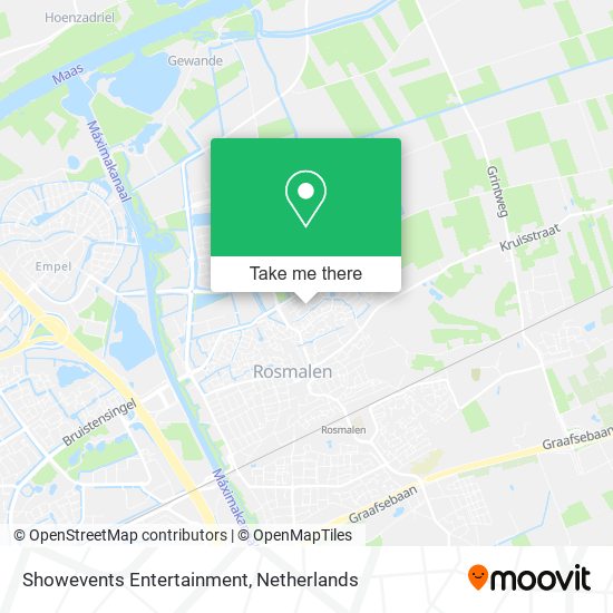 Showevents Entertainment map