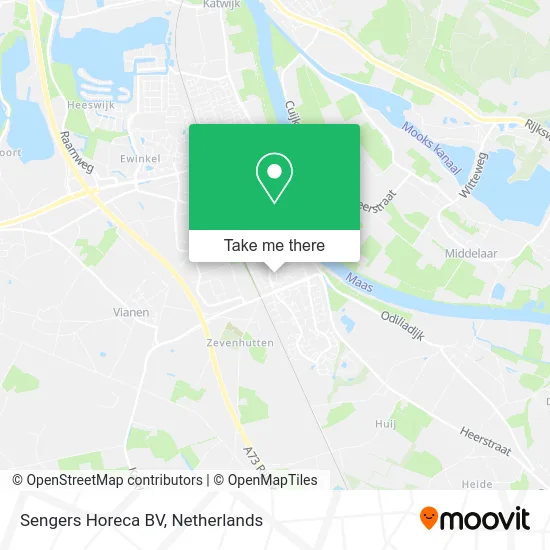 Sengers Horeca BV map