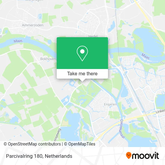 Parcivalring 180 map