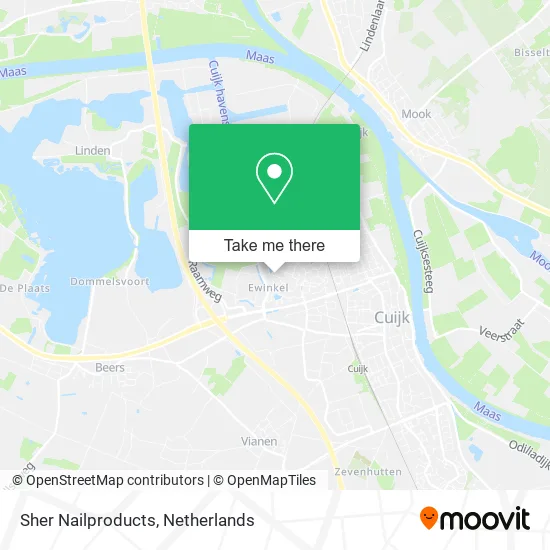 Sher Nailproducts map
