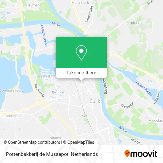 Pottenbakkerij de Mussepot map