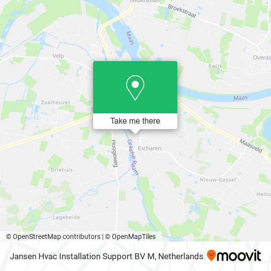 Jansen Hvac Installation Support BV M map