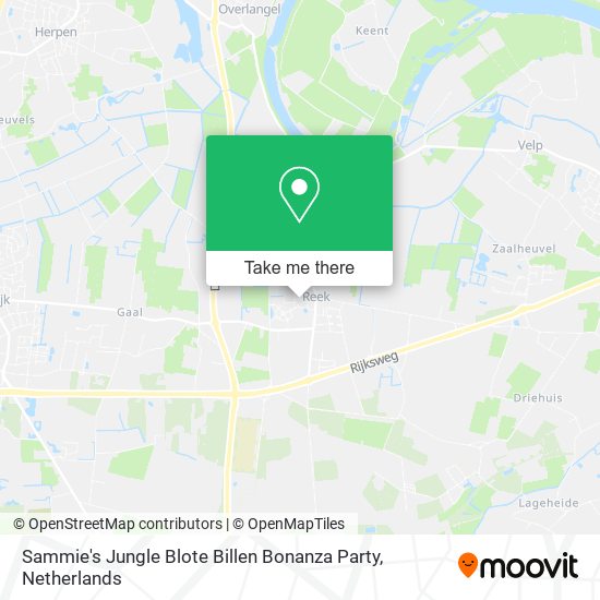 Sammie's Jungle Blote Billen Bonanza Party map