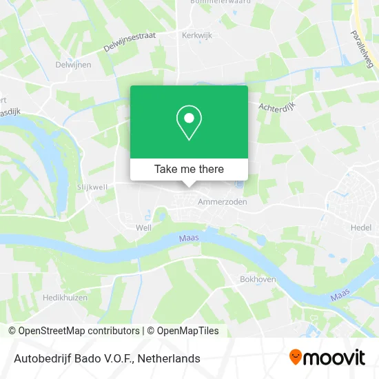 Autobedrijf Bado V.O.F. map
