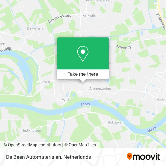 De Been Automaterialen map