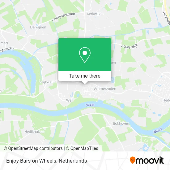 Enjoy Bars on Wheels map
