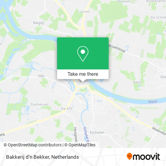 Bakkerij d'n Bekker map