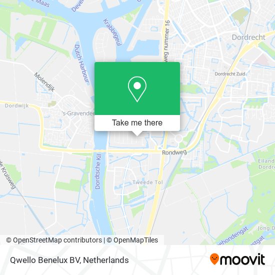 Qwello Benelux BV map