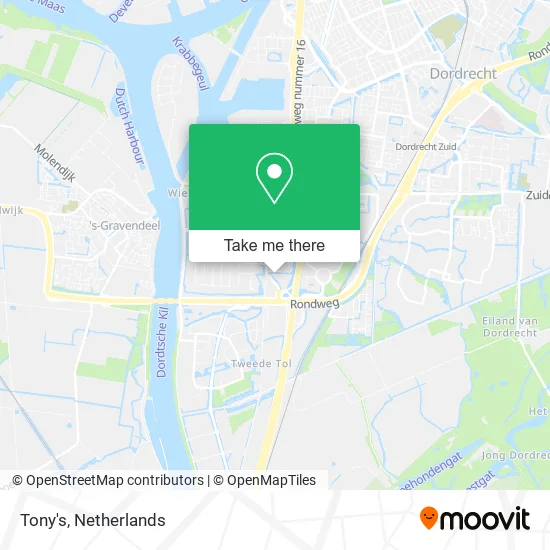 Tony's Karte