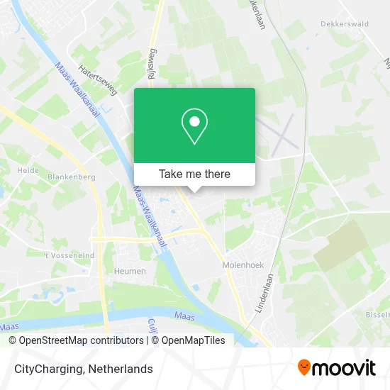 CityCharging map