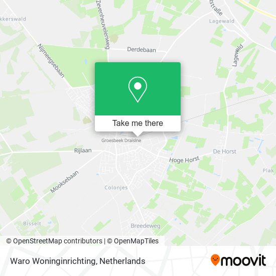 Waro Woninginrichting map