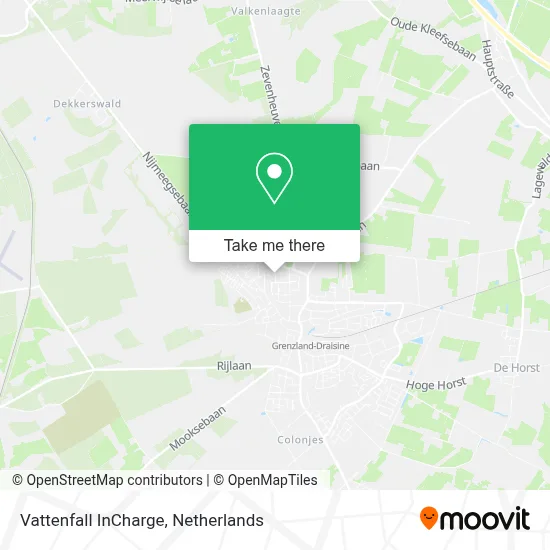 Vattenfall InCharge map