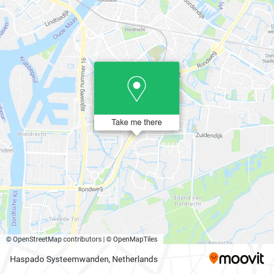 Haspado Systeemwanden map