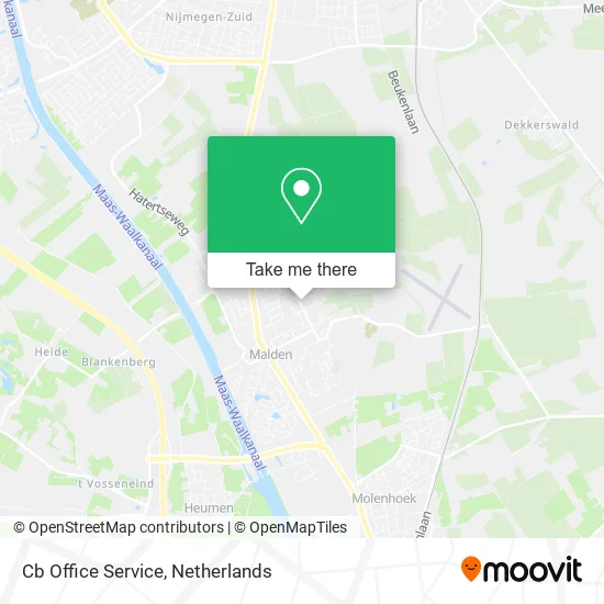 Cb Office Service map