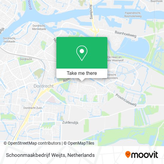 Schoonmaakbedrijf Weijts map