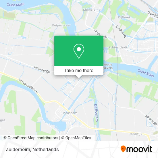 Zuiderheim map