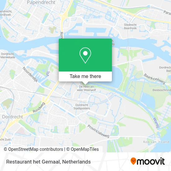 Restaurant het Gemaal map