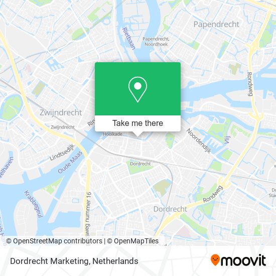 Dordrecht Marketing map