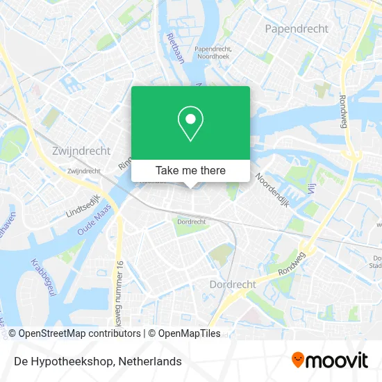 De Hypotheekshop map